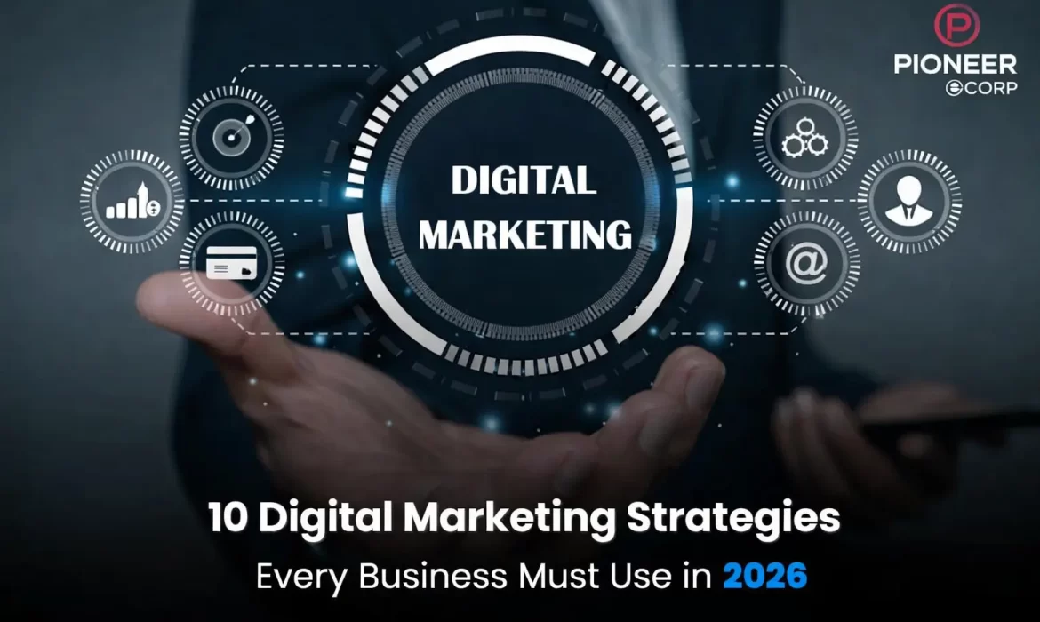 10 Digital Marketing Strategies Every Business Must Use in 2026