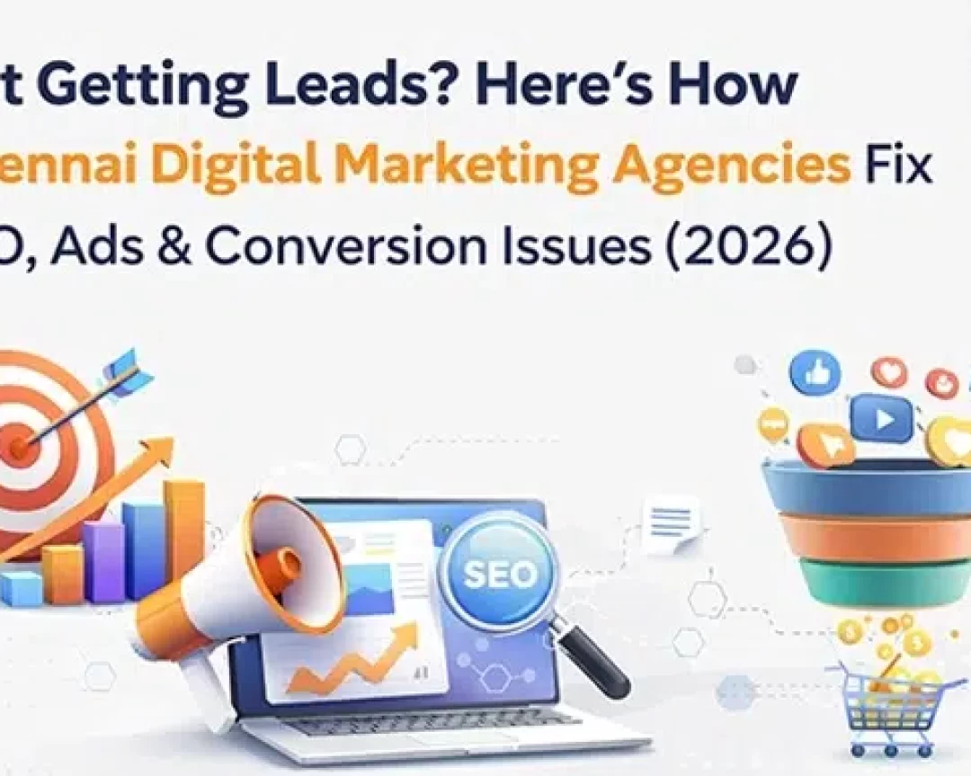 Not Getting Leads? Here’s How Chennai Digital Marketing Agencies Fix SEO, Ads & Conversion Issues (2026)