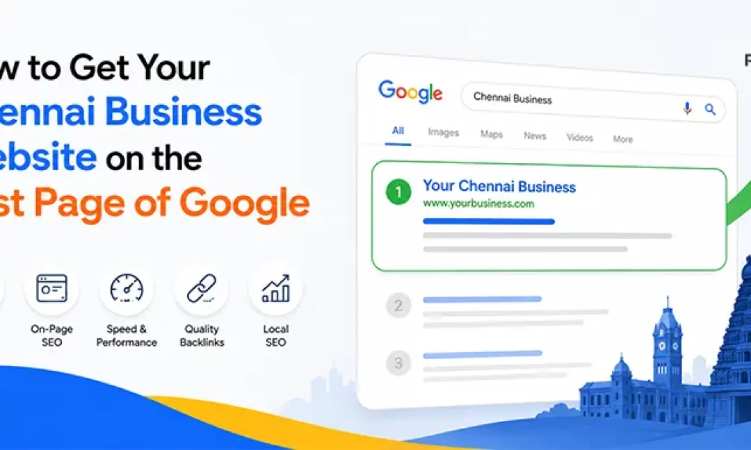 How to Get Your Chennai Business Website on the First Page